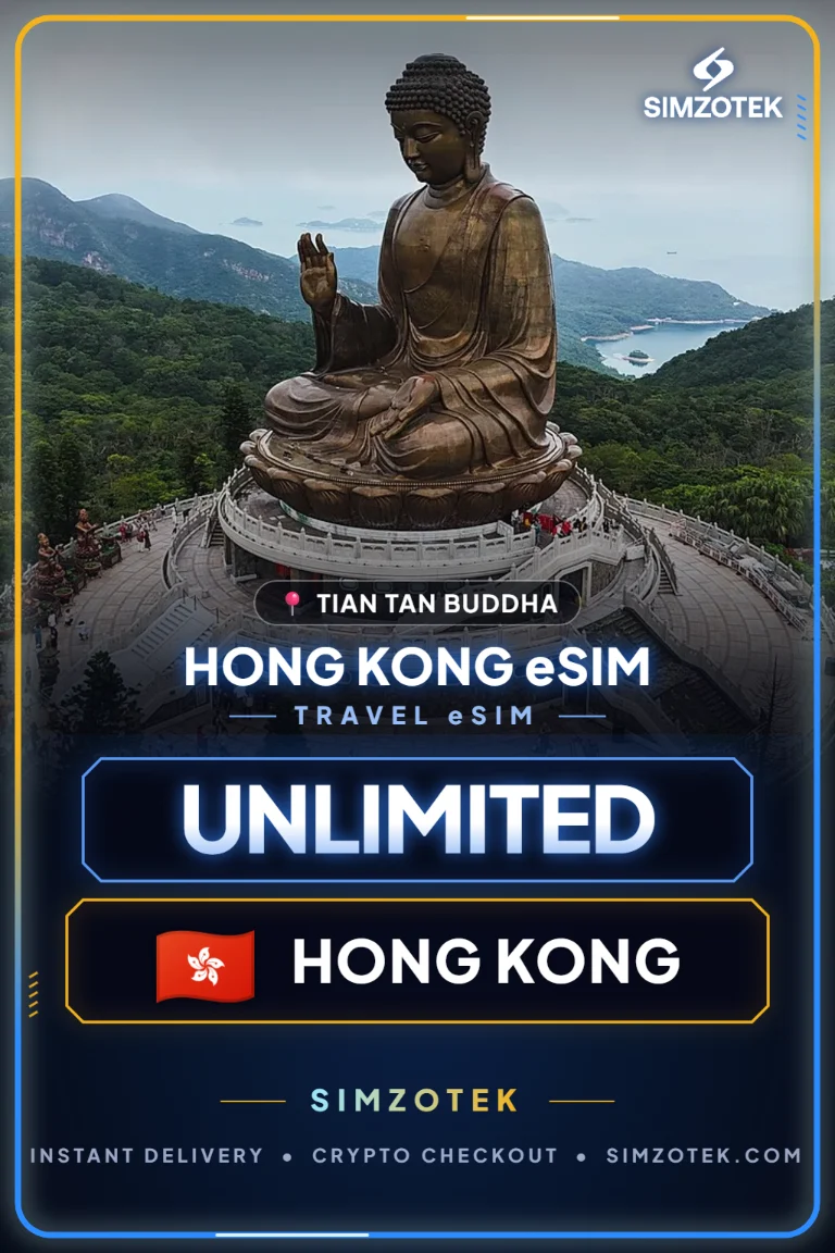 Hong Kong eSIM – Limitsiz İnternet