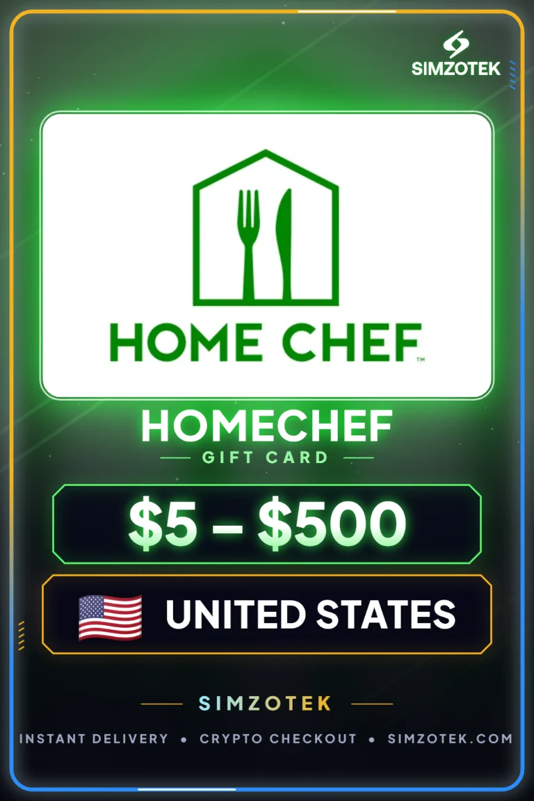 HomeChef Hediye Kartı (Amerika Birleşik Devletleri)