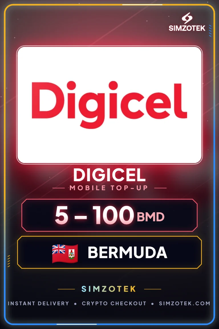 Digicel Mobile Top-Up (Бермуди)