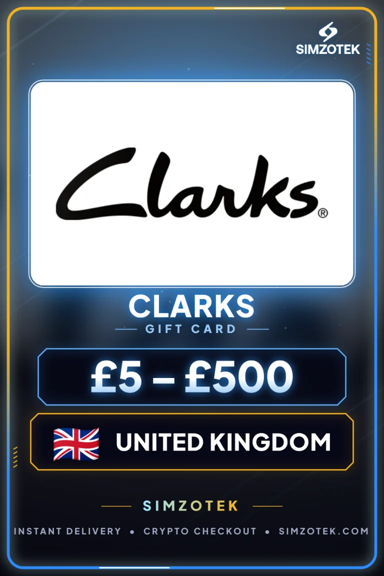 Clarks 기프트카드 (영국)