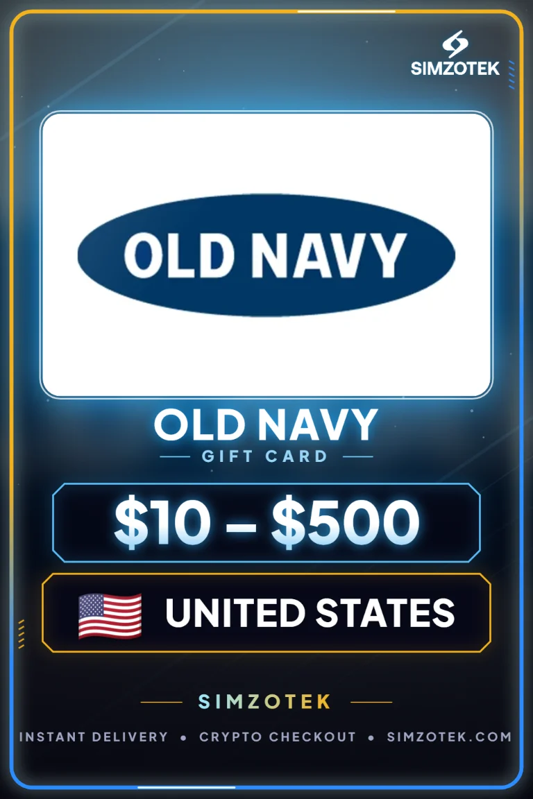 Dárková karta Old Navy (Spojené státy)