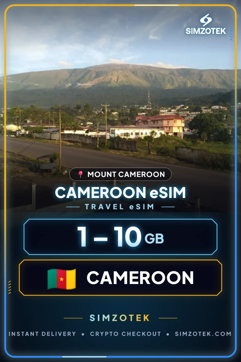 Kamerun eSIM – İnternet Paketleri