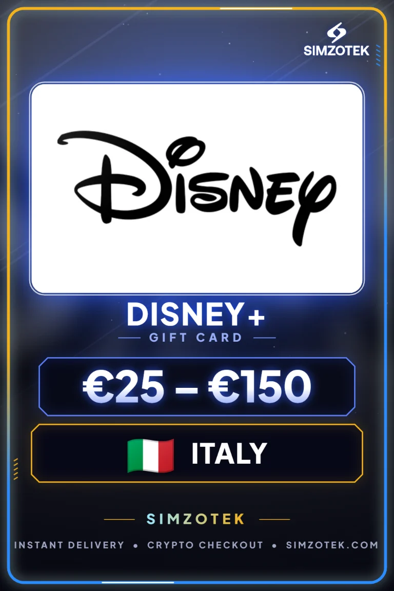 Disney+ Geschenkkarte (Italien)