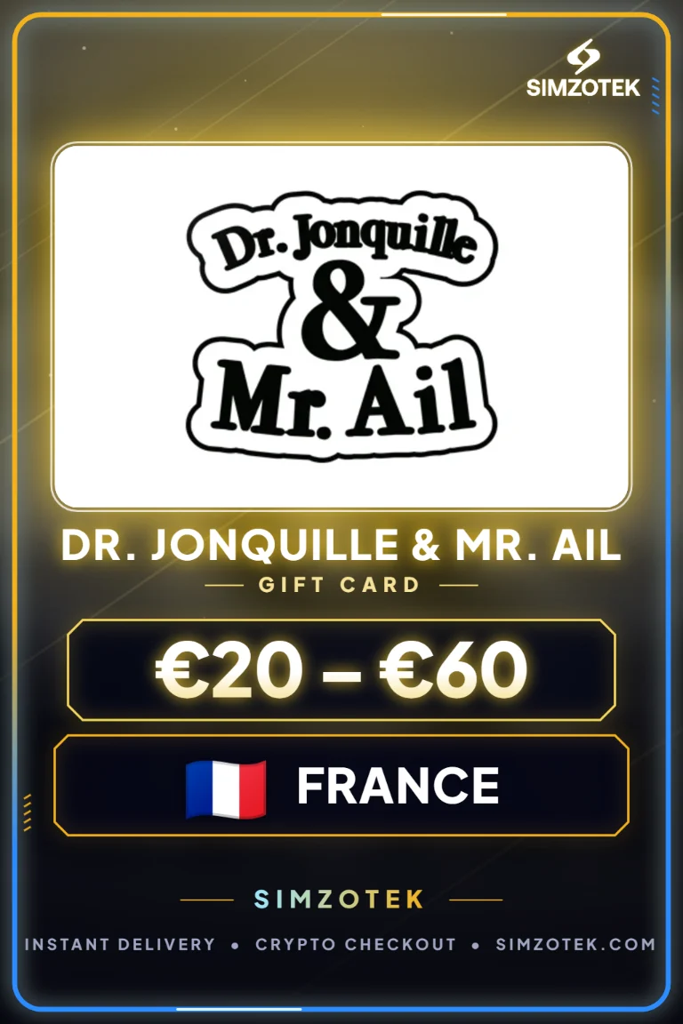 Dr. Jonquille & Mr. Ail dovanų kortelė (Prancūzija)