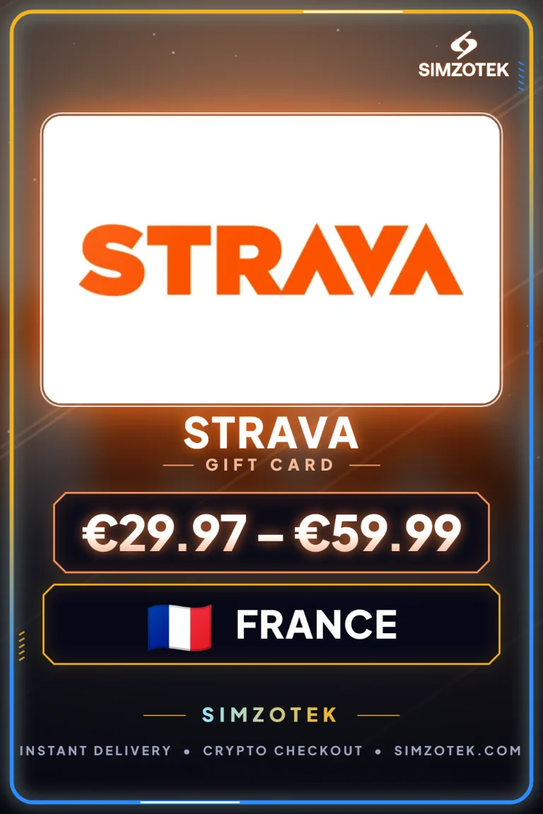 Strava Gift Card (ຝຣັ່ງ)
