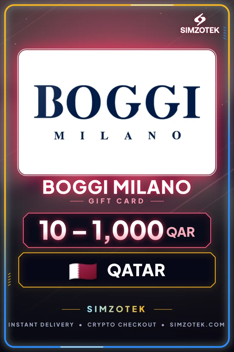 Dárková karta Boggi Milano (Katar)