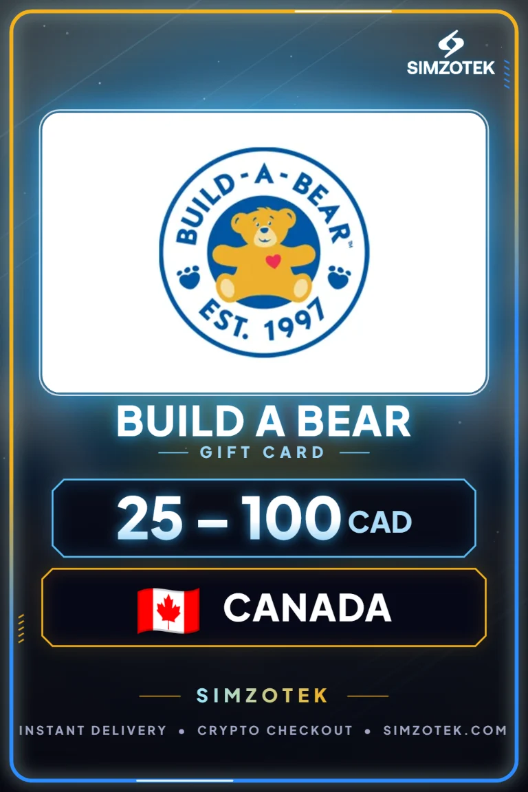 Carta regalo Build A Bear (Canada)