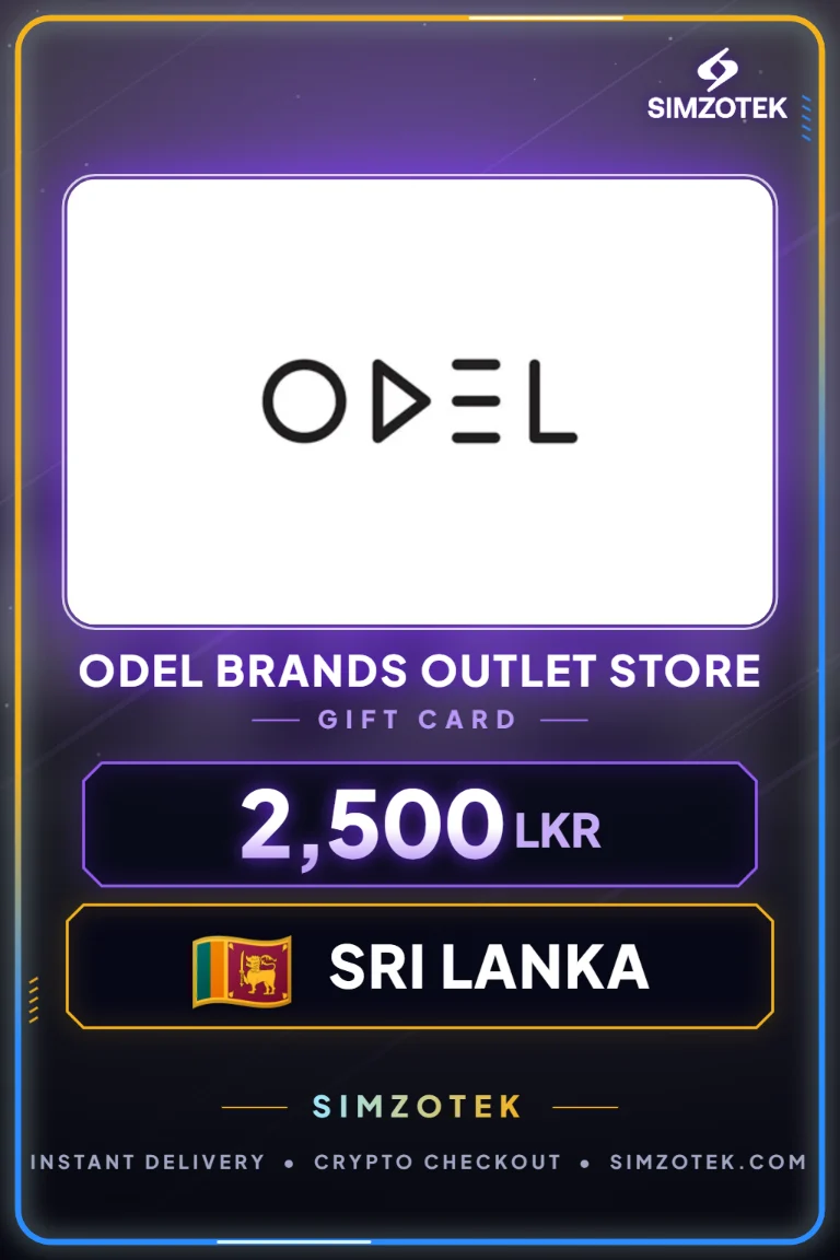 บัตรของขวัญ ODEL Brands Outlet Store (ศรีลังกา)