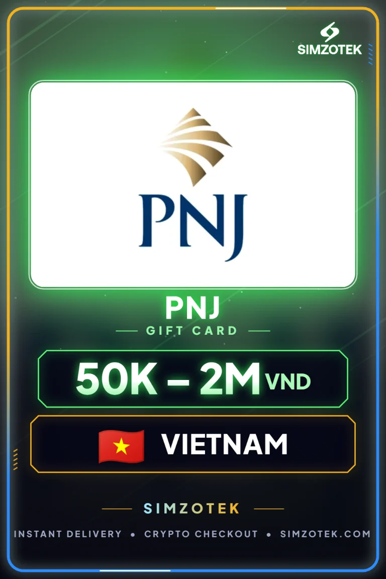 PNJ Gift Card (Vietnam)