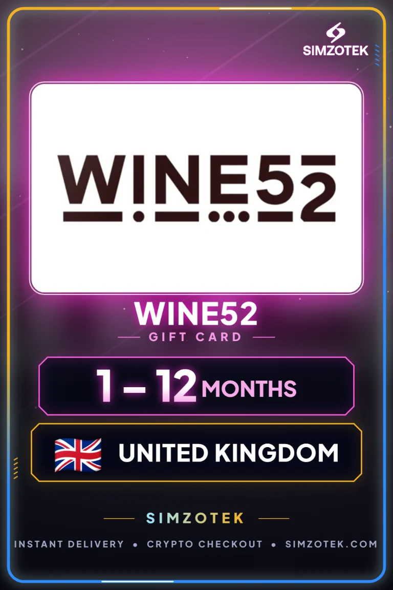 Carta regalo Wine52 (Regno Unito)