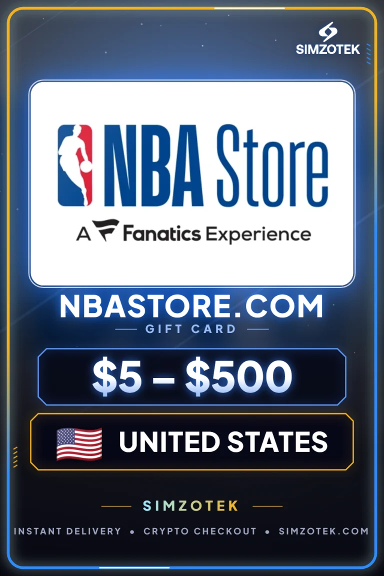 Carta regalo NBAStore.com (Stati Uniti)