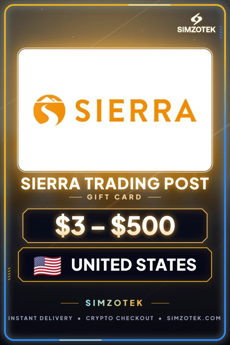 บัตรของขวัญ Sierra Trading Post (สหรัฐอเมริกา)