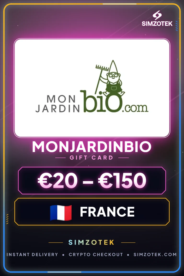 บัตรของขวัญ MonJardinBio (ฝรั่งเศส)