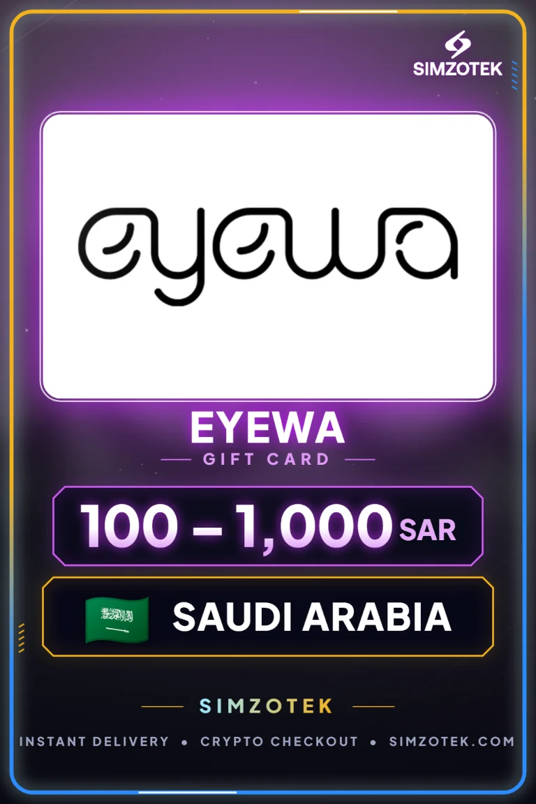 Eyewa Geschenkkarte (Saudi-Arabien)