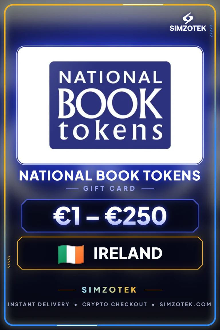 National Book Tokens ajándékkártya (Írország)