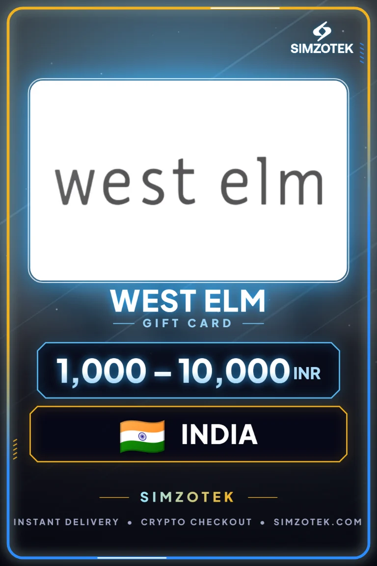 Поклон картица west elm (Индија)