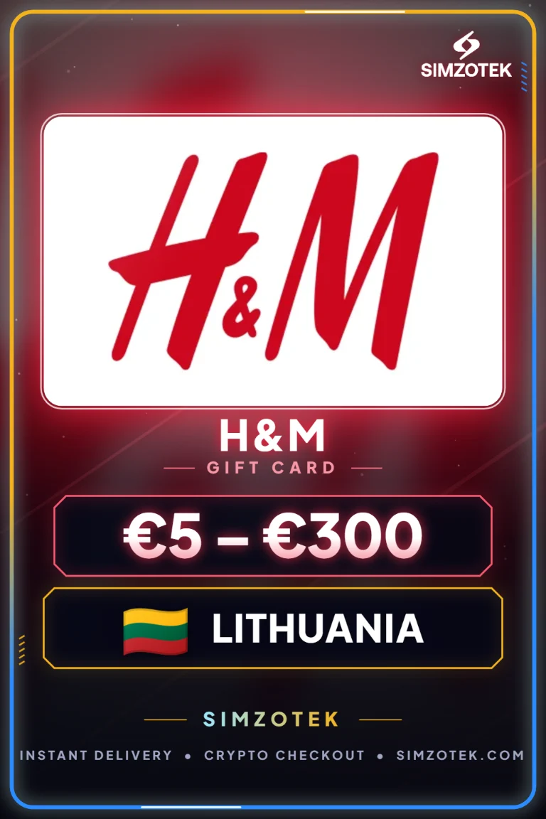 H&M 기프트카드 (리투아니아)