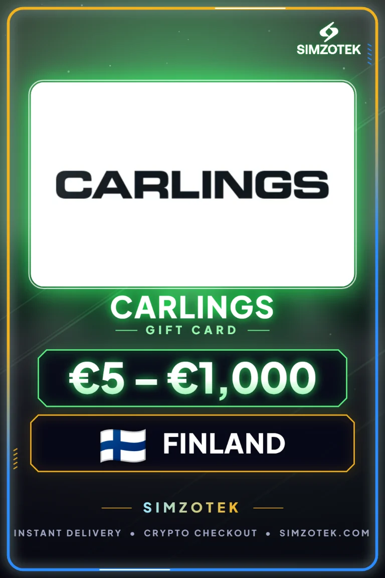Carlings 기프트카드 (핀란드)