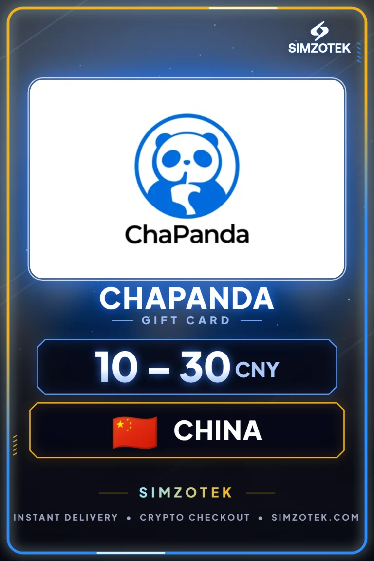 ChaPanda ギフトカード (中国)