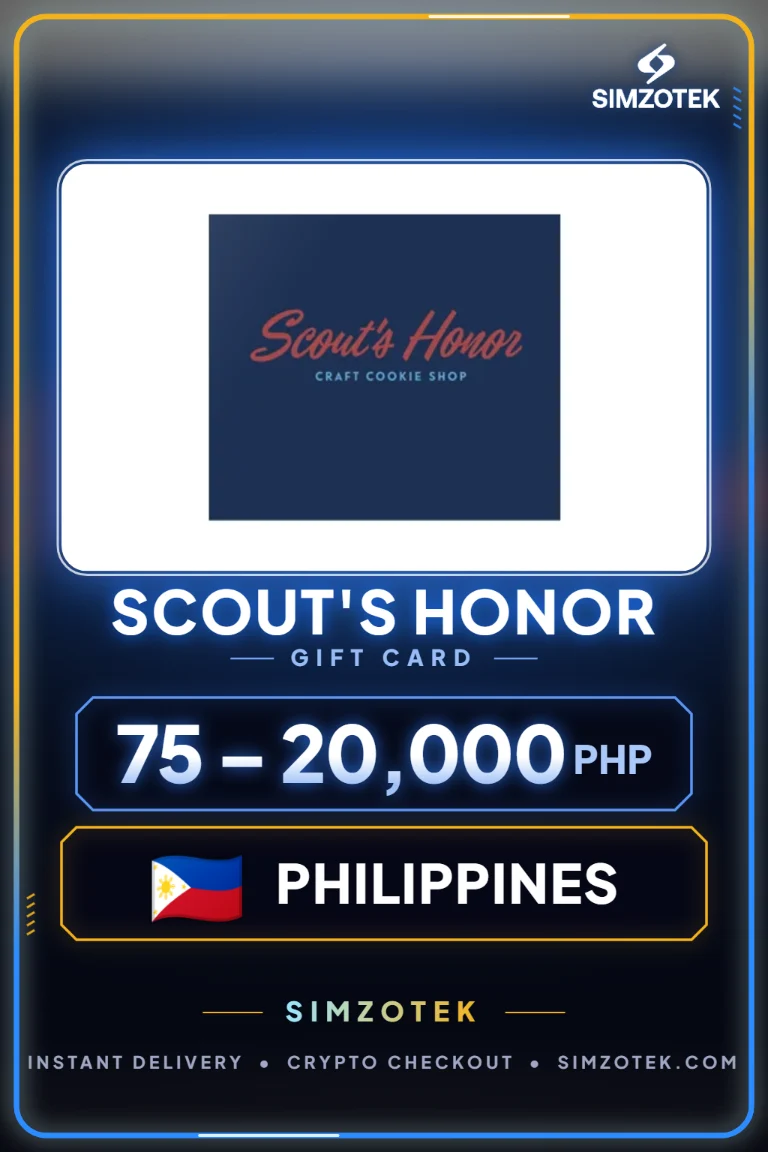 Scout's Honor Gift Card (Philippines)