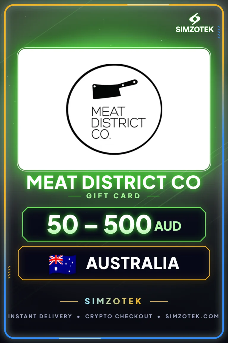Carta regalo Meat District Co (Australia)
