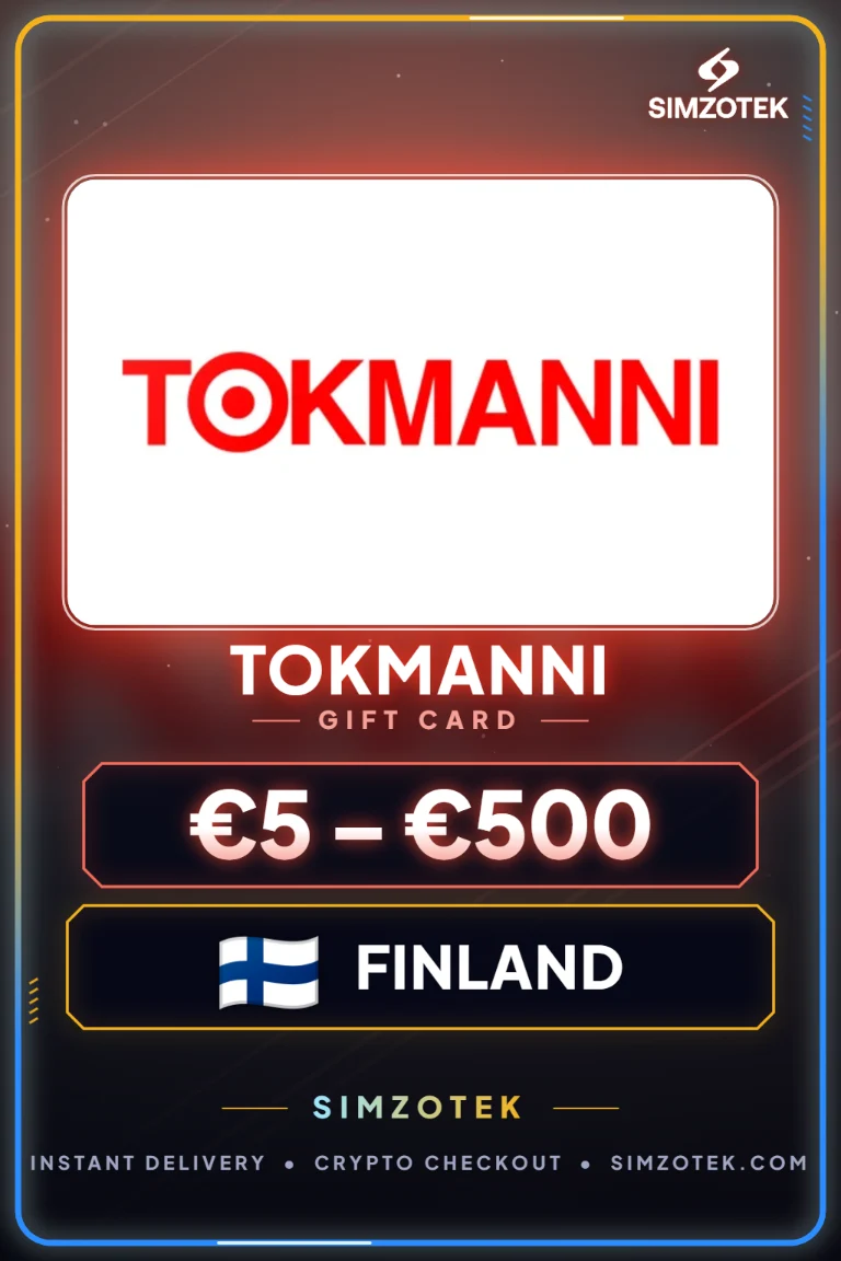 Tokmanni dovanų kortelė (Suomija)