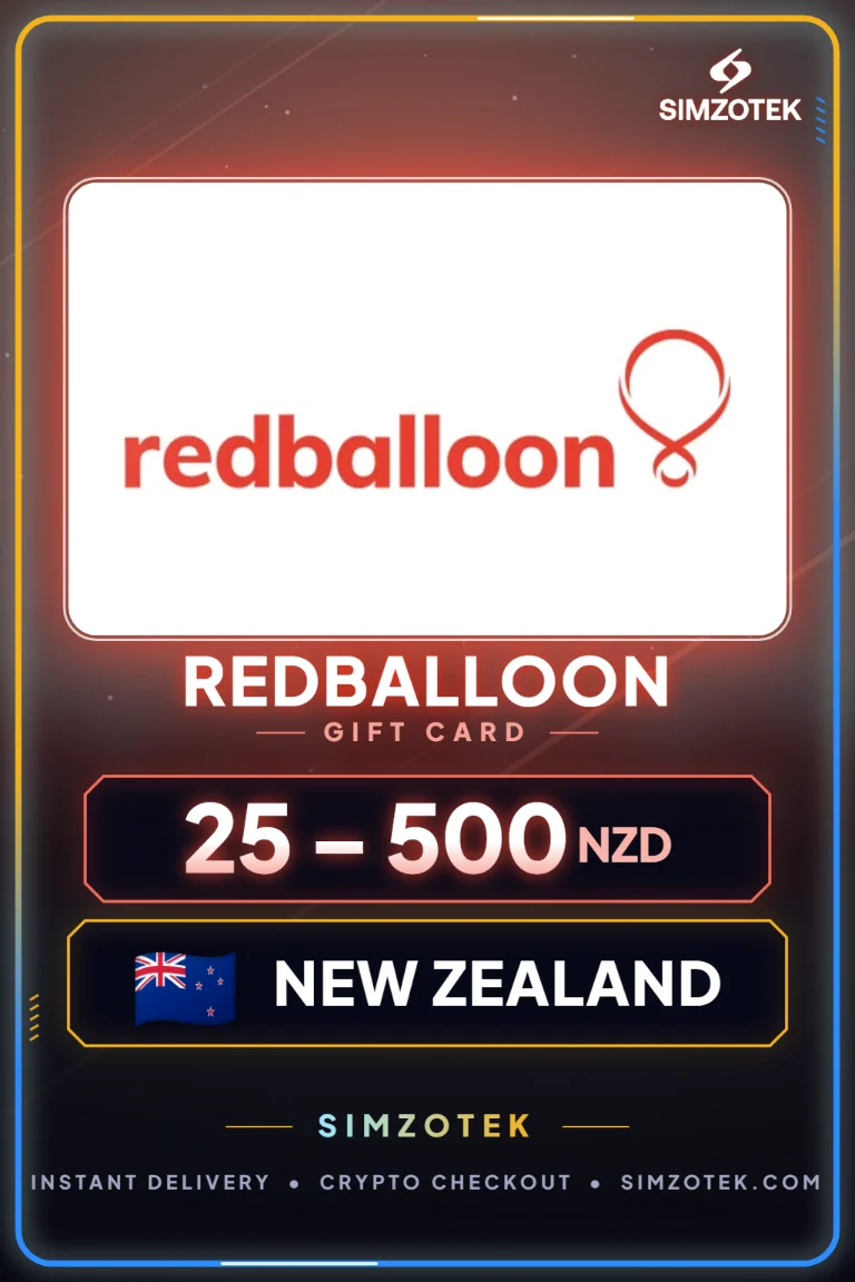 Carta regalo RedBalloon (Nuova Zelanda)