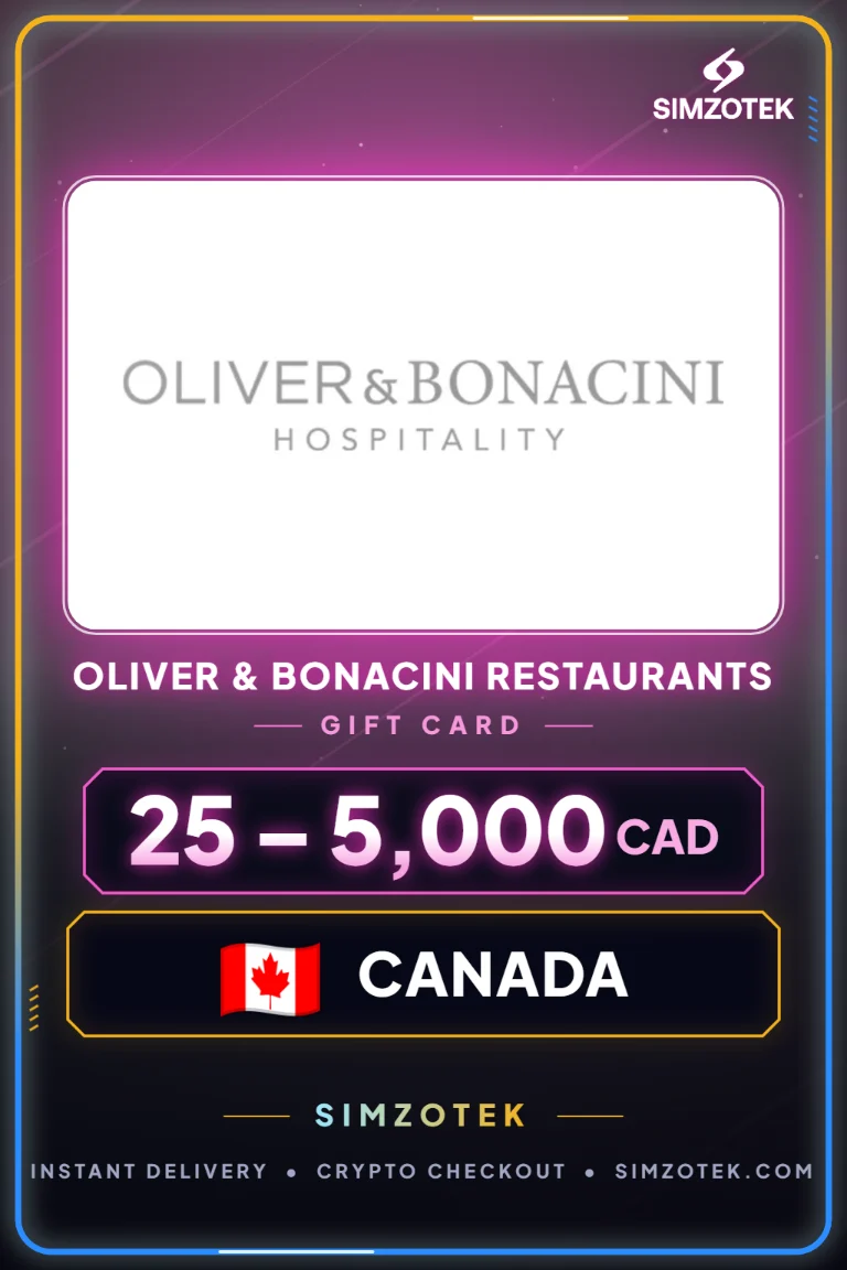 Поклон картица Oliver & Bonacini Restaurants (Канада)