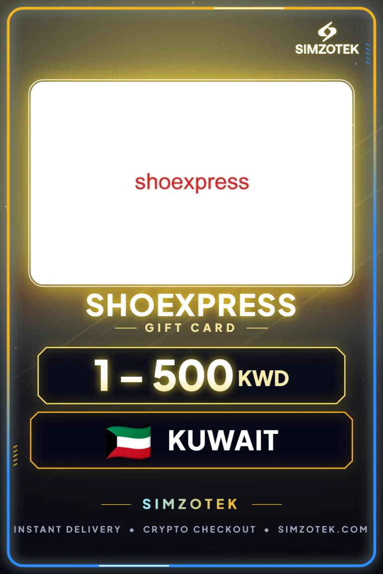 Dárková karta Shoexpress (Kuvajt)