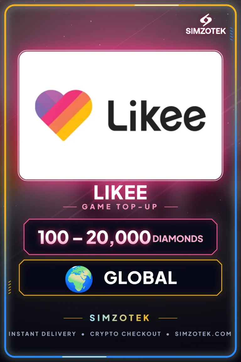 Likee Diamonds Top-Up (Globální)