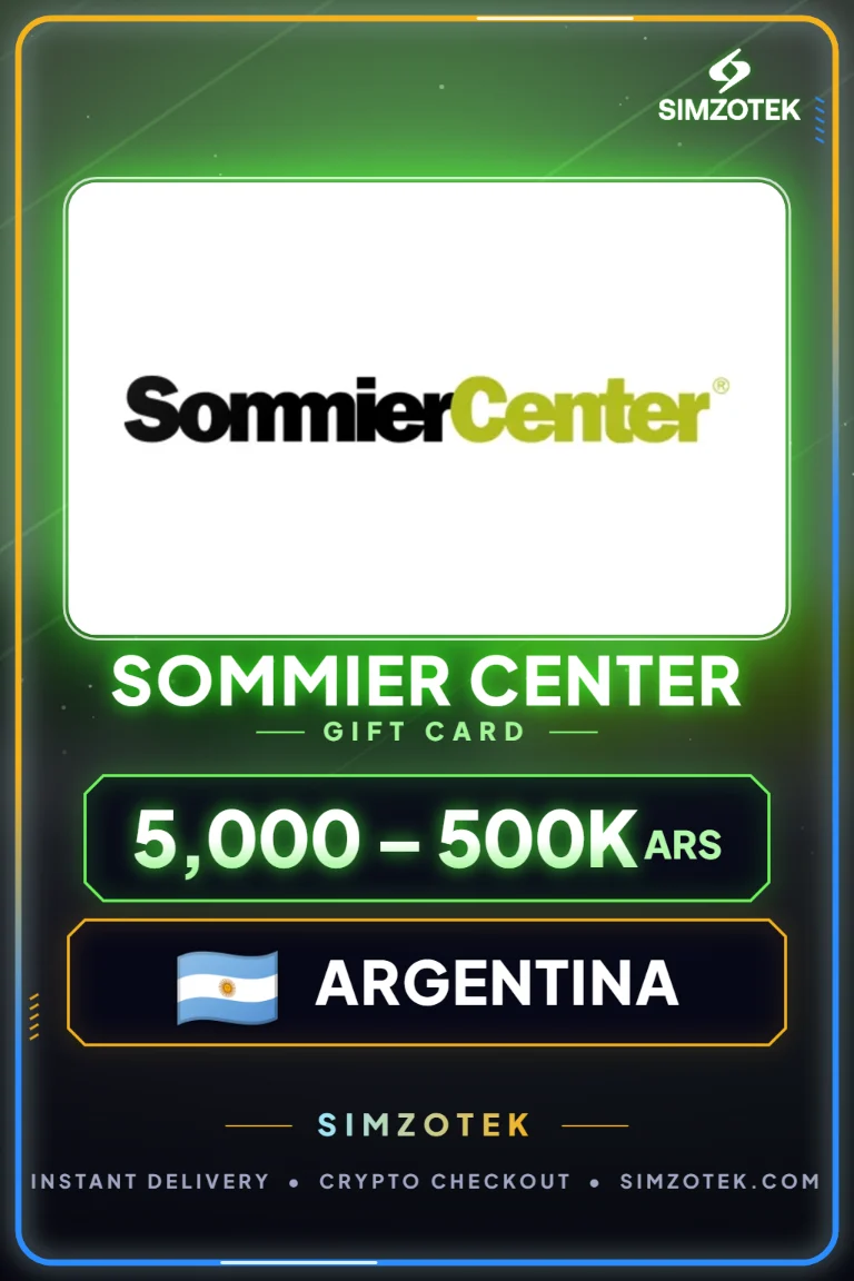 Carta regalo Sommier Center (Argentina)
