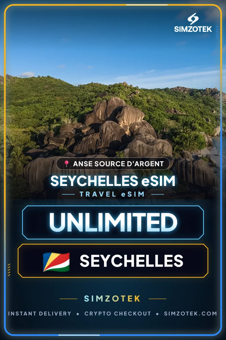 eSIM Seychelles – Dati illimitati