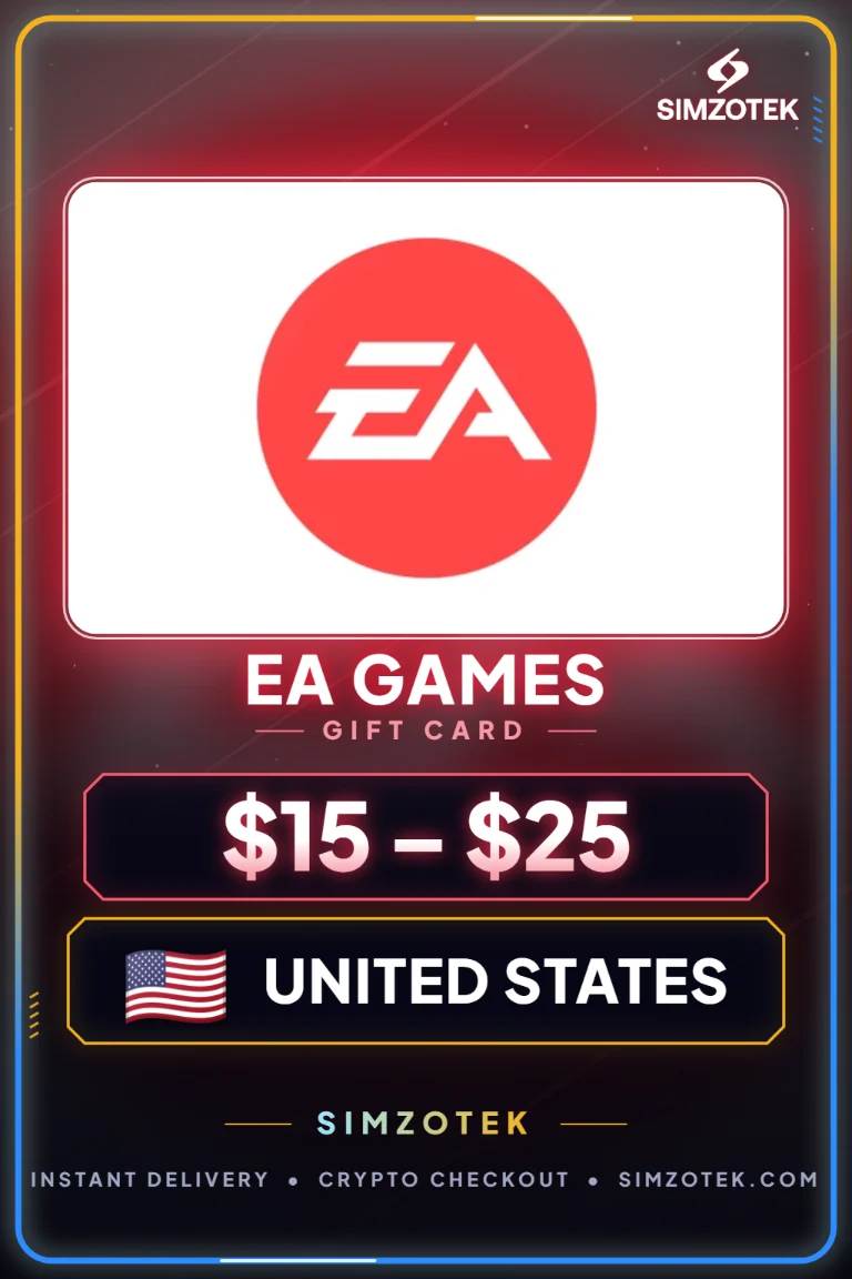 Подаръчна карта EA Games (Съединени щати)