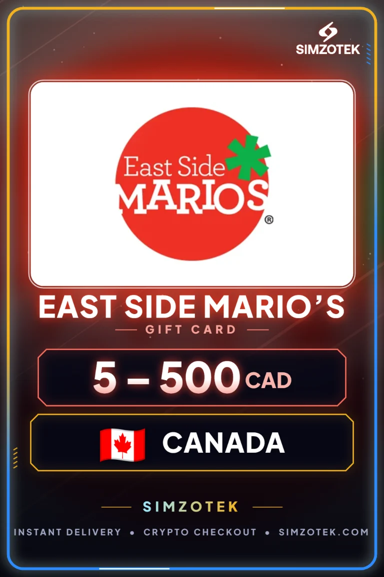 East Side Mario’s ギフトカード (カナダ)