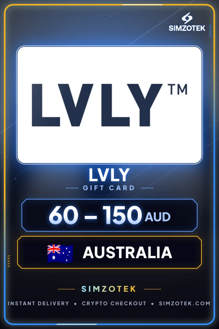 LVLY Geschenkkarte (Australien)