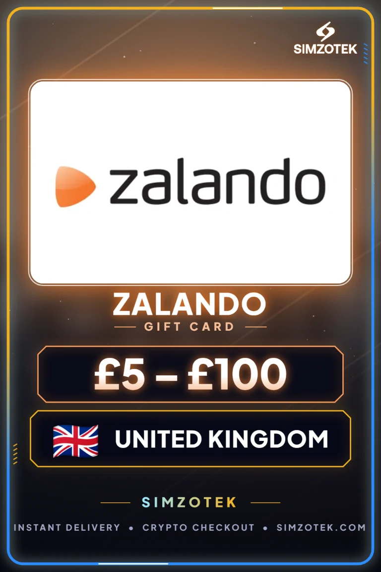 Подаръчна карта Zalando (Обединеното кралство)