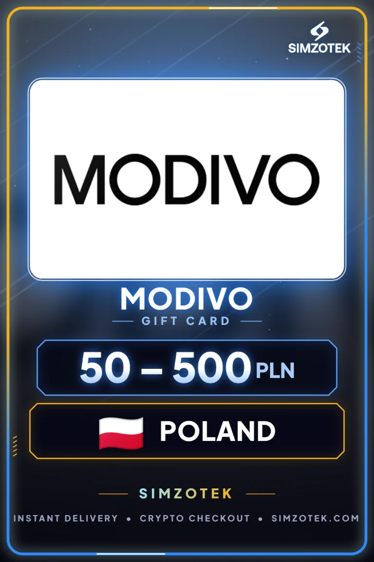 Karta podarunkowa Modivo (Polska)