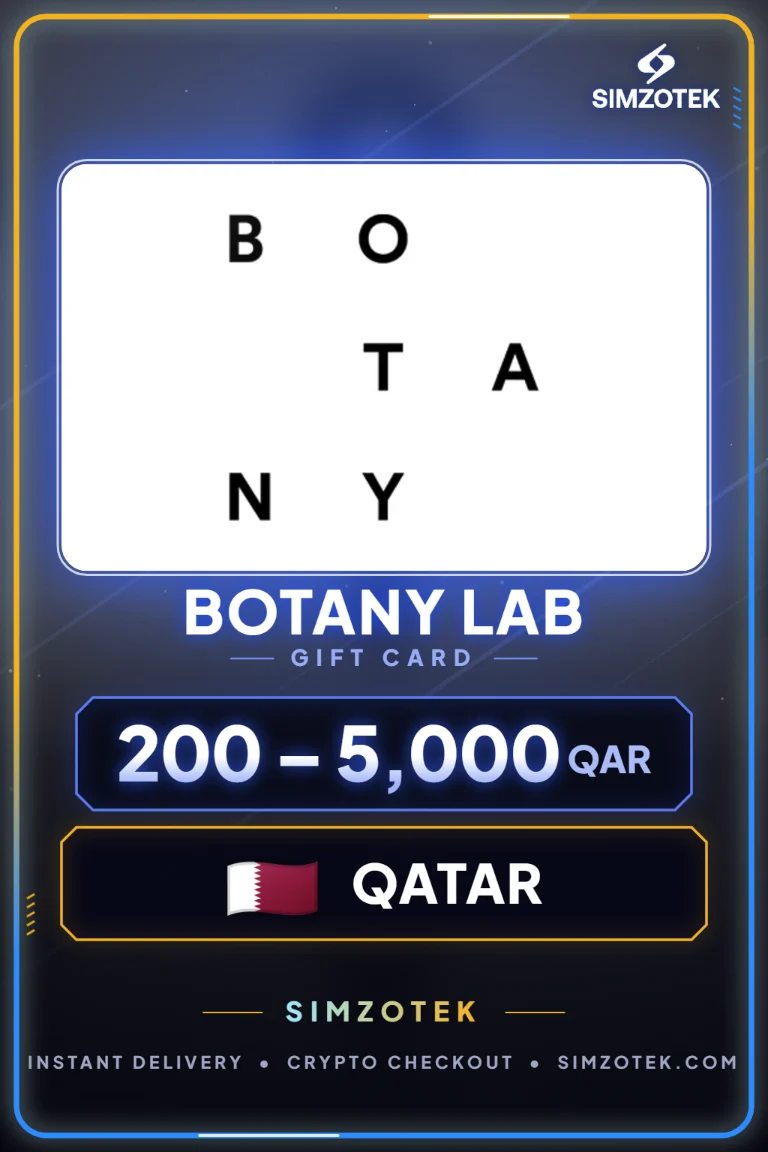 Thẻ quà tặng Botany Lab (Qatar)