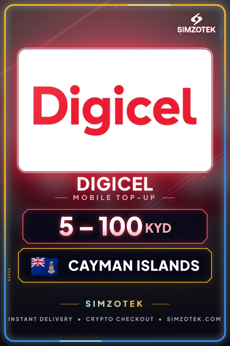 Digicel Mobile Top-Up (Kajmanské ostrovy)