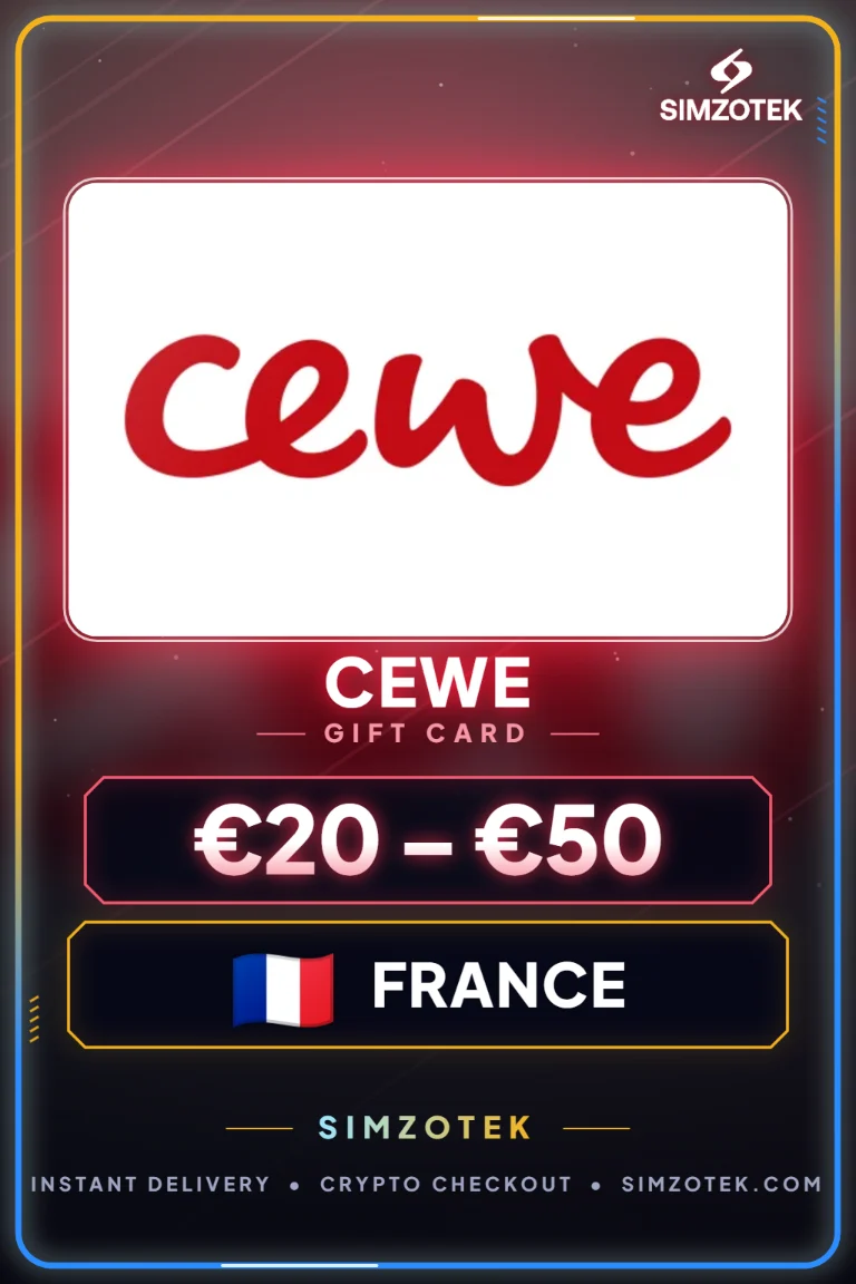 Dárková karta CEWE (Francie)
