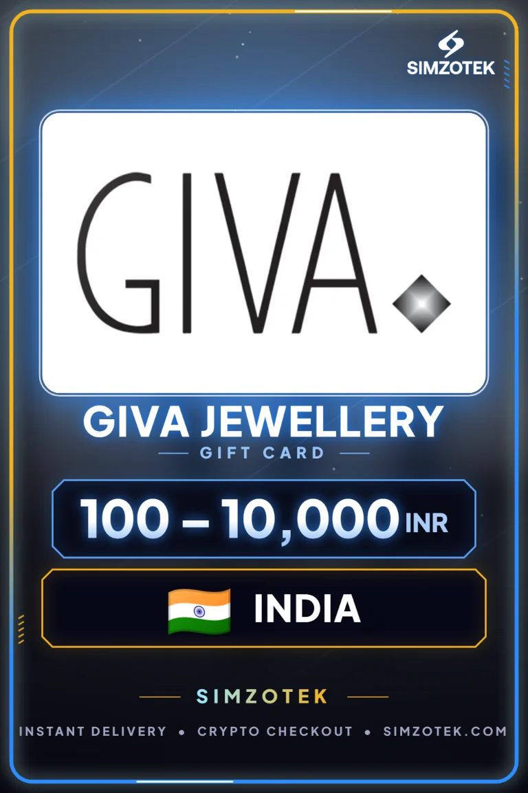 GIVA Jewellery Gift Card (ອິນເດຍ)