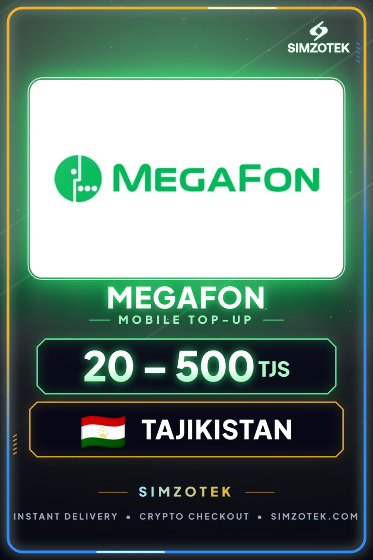 Doładowanie Megafon (Tadżykistan)