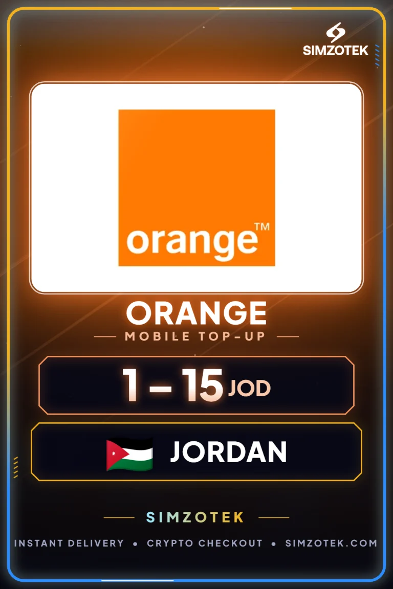 Kod doładowania Orange (Jordania)