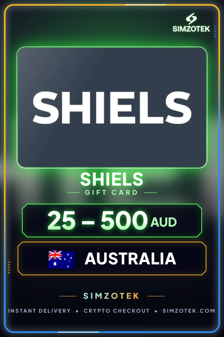 Dárková karta Shiels (Austrálie)