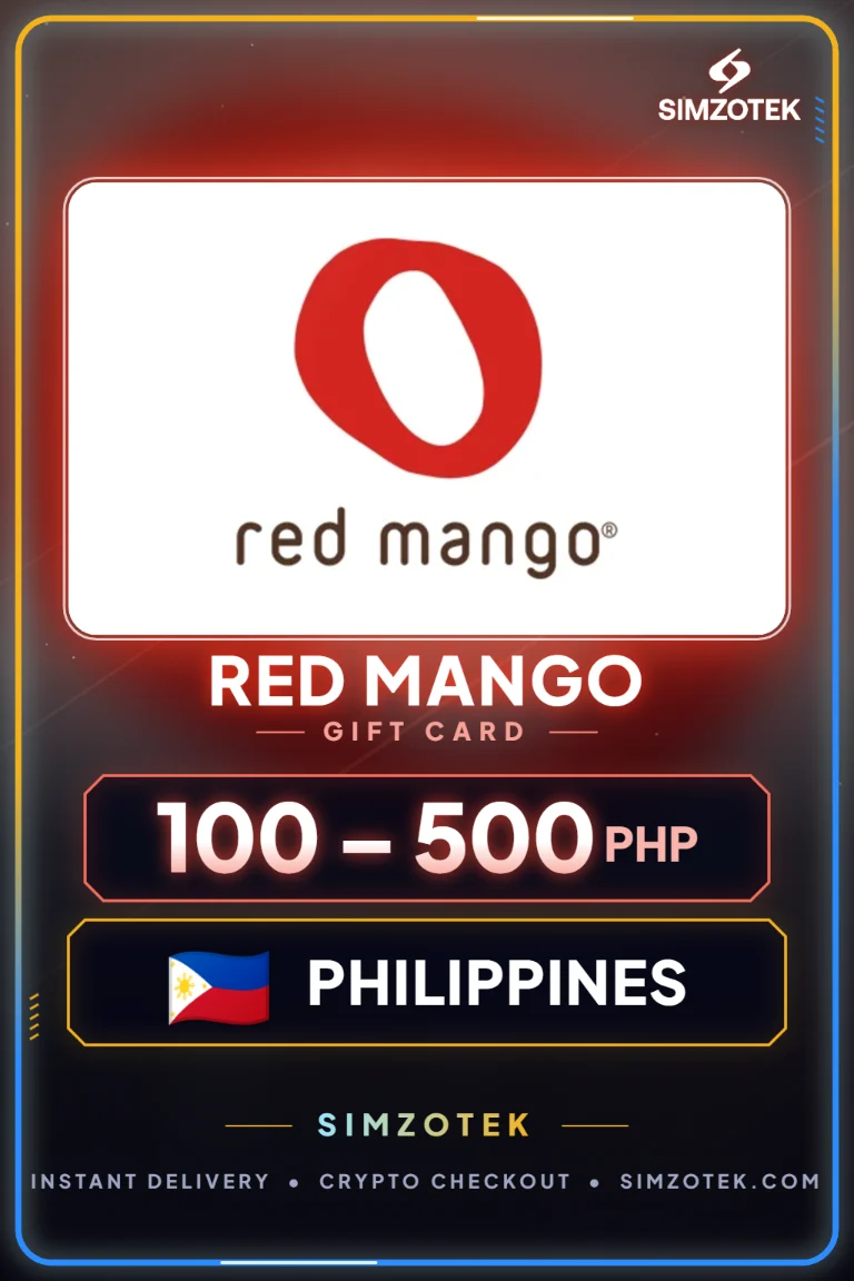 Red Mango Geschenkkarte (Philippinen)