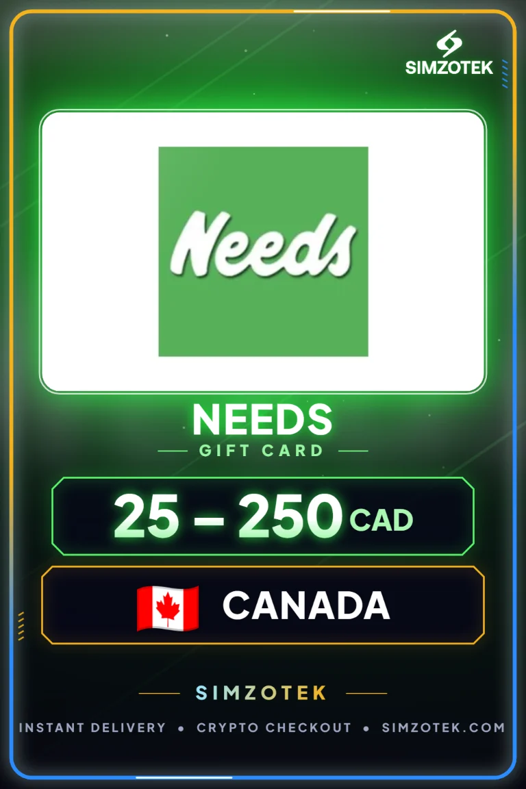 بطاقة هدايا Needs (كندا)