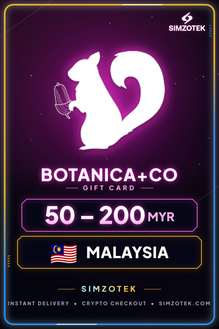 Kartu Hadiah Botanica+Co (Malaysia)