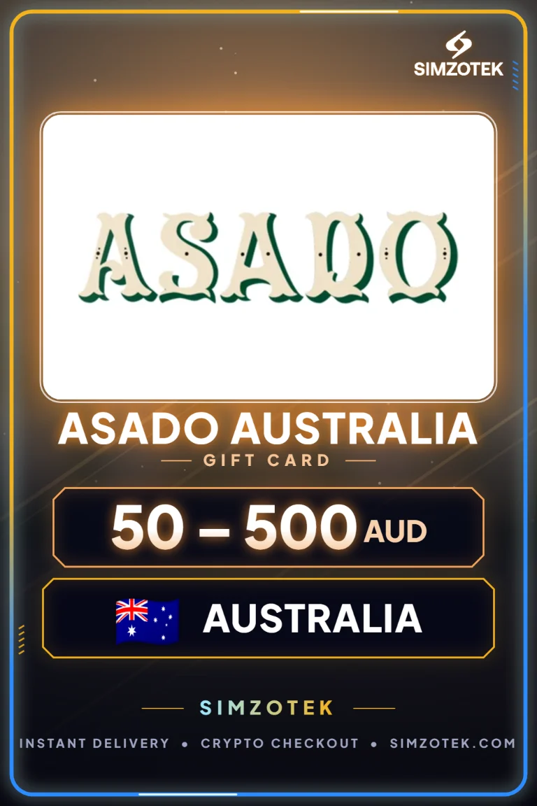 Dárková karta Asado Australia (Austrálie)