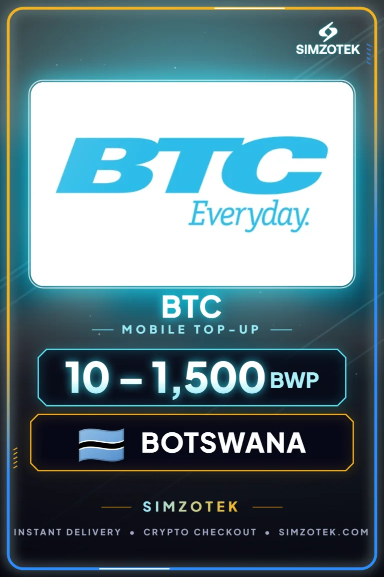 BTC Mobil Balans Artırma (Botsvana)