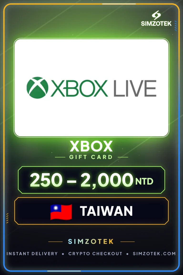 Karta podarunkowa Xbox (Tajwan)